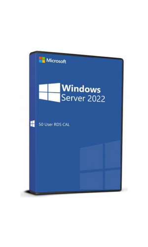 Windows Server 2022 Remote Desktop Services 50 DEVICE Connections Cd Key Global